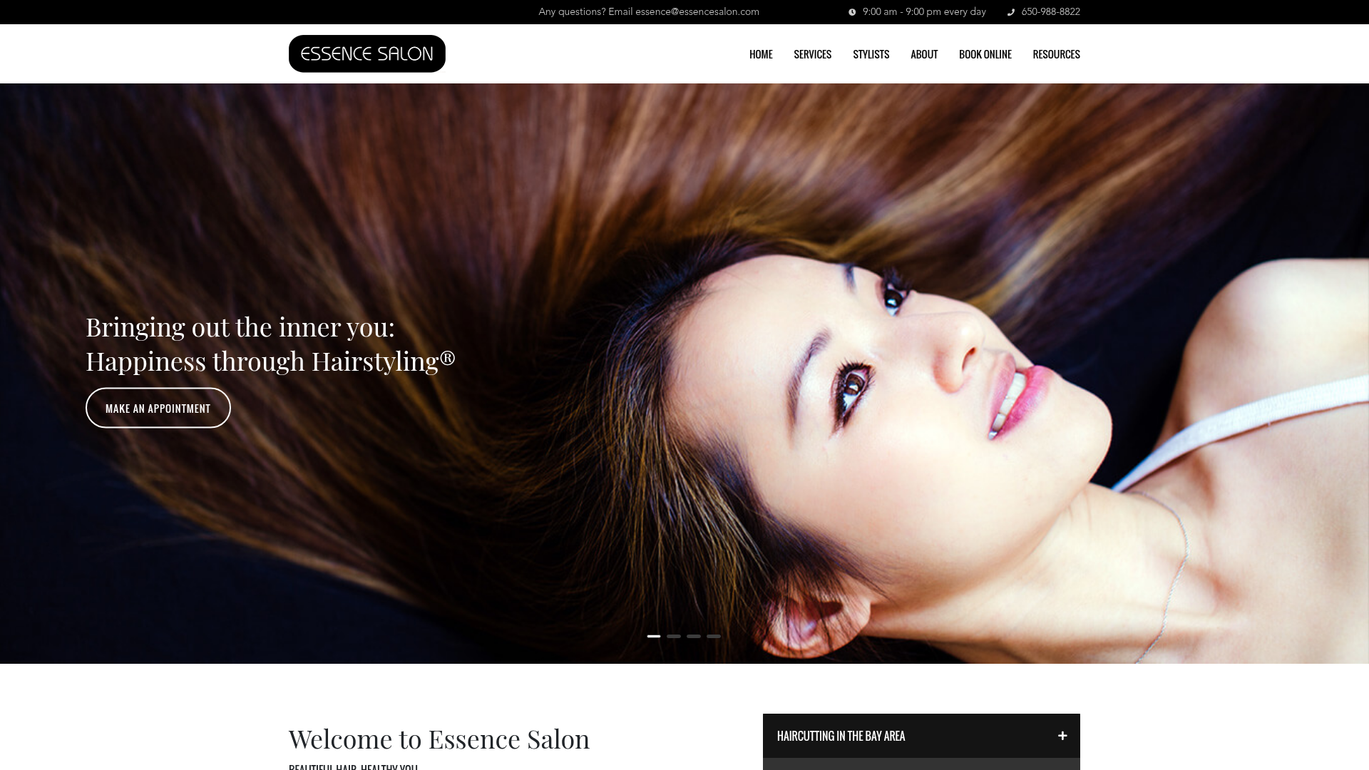 Essence Salon – Zotarc Portfolio
